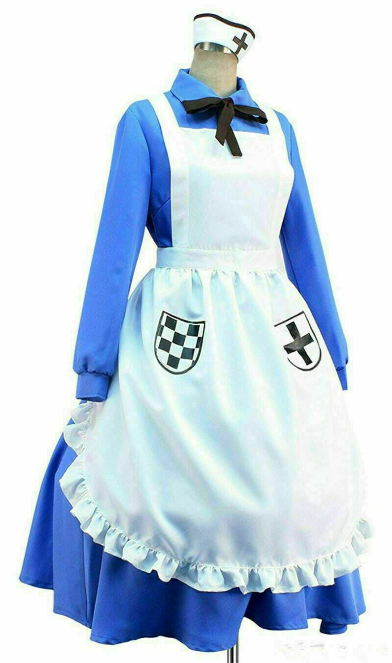 APH Axis Powers Hetalia Nyotalia England/UK Women Cosplay Costume eBay