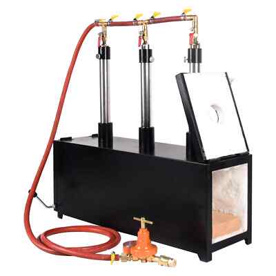 Propane Forge Propane Knife Forge Three Burner w/2 door Large Capacity