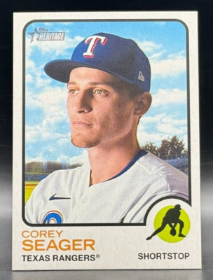 2022 Topps Heritage High Number COREY SEAGER Mini SSP /100