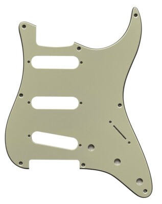 For Fit US Fender 57' 8 Screws Stratocaster Style Guitar Pickguard Parchment