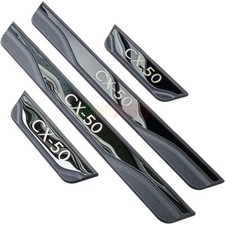For Mazda CX-50 CX50 2025 Chrome Car Door Sill Plate Entry Guard Protector Cover
