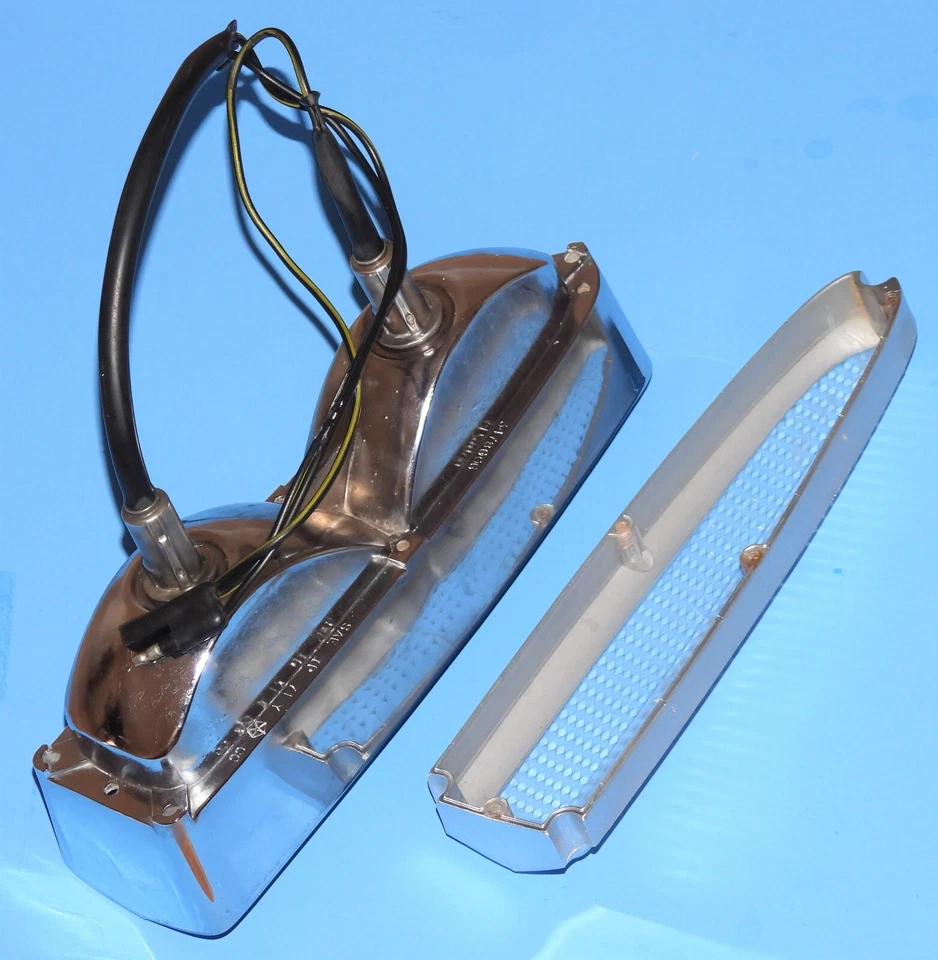 Chrysler Imperial Lebaron 1972 1973 OEM conjunto de luces de giro delanteras Foto 4 de 4