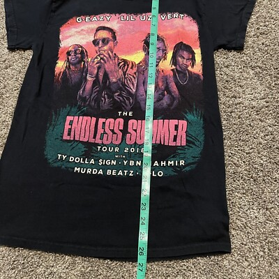 The Endless Summer 2018 Tour T-Shirt Rap Concert Size Small Lil