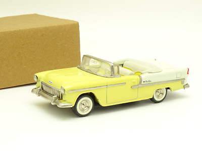 Buby SB 1/43 - Chevrolet Bel Air Cabriolet 1955 Gelb Und Weiß
