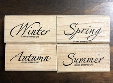 Stampin' Up Season By Season Stamp Set