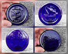 The Matthew Of Bristol Blau Glasuntersetzer K...