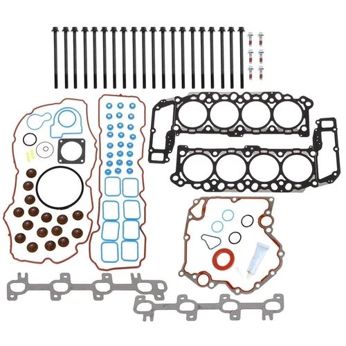 Head Gasket Set Bolts Fits 99-03 Dodge Dakota Durango Ram Jeep 4.7L  - Foto 8 di 9