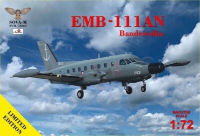 SOVA-M 72061 EMB-111AN Bandeirulha Maßstab 1:72