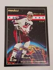 Deron Quint Winnipeg Jets 1994 Pinnacle Rookie Card #485