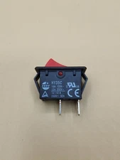 Rocker Switch 2 Position On Off 16A 125/250V 2 Pin Prong Vacuum Kitchen