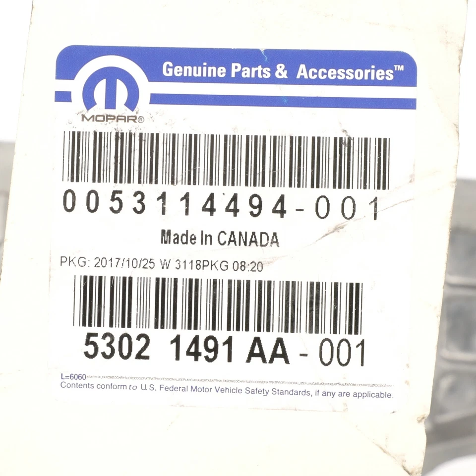 CHRYSLER DODGE RAM CUBIERTA POLVO ESTRUCTURAL COLLAR FABRICANTE ORIGINAL NUEVO GENUINO MOPAR 53021491AA Foto 3 de 3