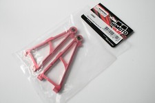 Himoto Bracci Sospensioni Inferiori Anteriore Alluminio Rosso - 33602 E10 Truggy MT