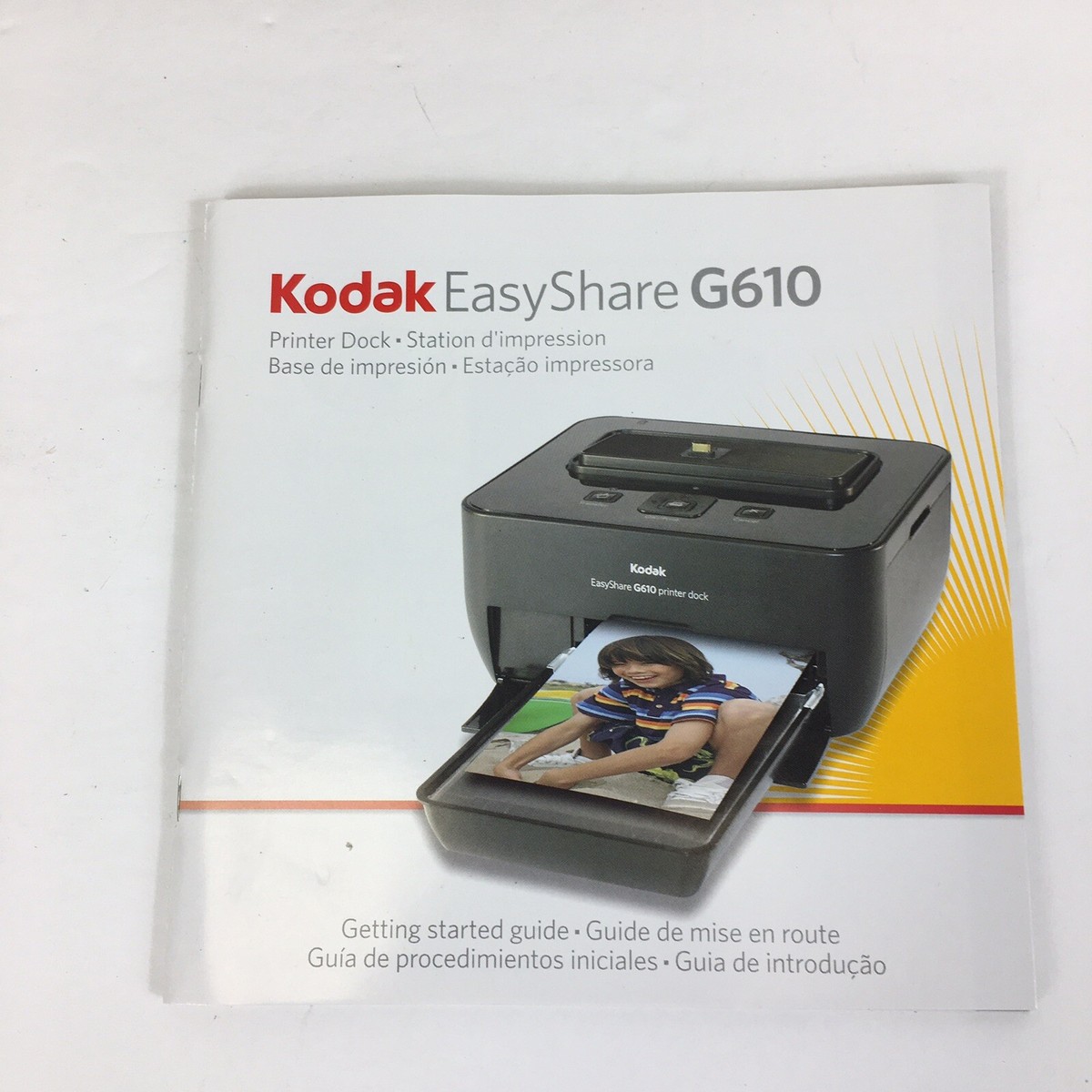 Kodak Easyshare G610 Printer Dock Kodak Easyshare G610 Printer