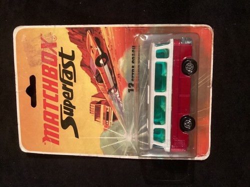 MATCHBOX 1970’s Superfast No.12 Setra Coach. Burgundy/Green/White Unopened. Rare - Picture 2 of 10