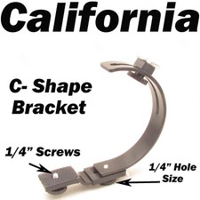 C-Shape Bracket Stand Flash LED Video Light DSLR SLR Camera Canon Nikon Pentax