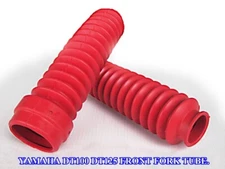 Fit YAMAHA DT100 DT125 FRONT FORK TUBE SET RED "OLD SKOOL"   [ES525]