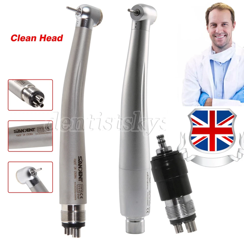 YABANGBANG NSK Style Dental Fast Speed Turbine / High Speed Handpiece Quick Coupler 4Holes