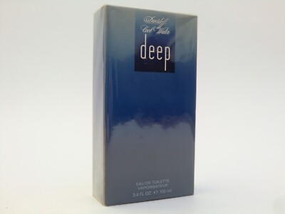 Davidoff Cool Water DEEP Men's EDT Nat Spray 100ml - 3.4 Oz BNIB Sealed OVP