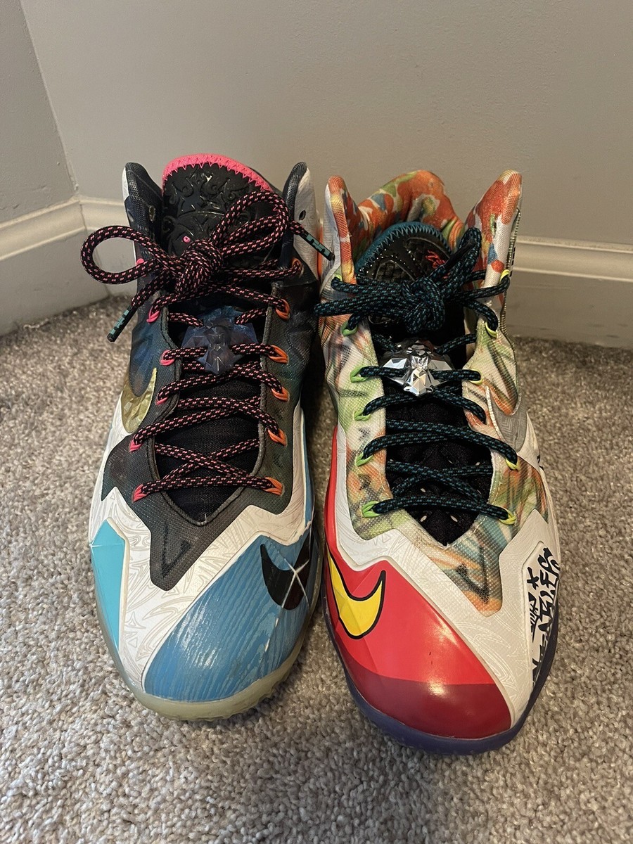 Size 10 - Nike LeBron 11 Premium What The LeBron 2014 Nike NO BOX