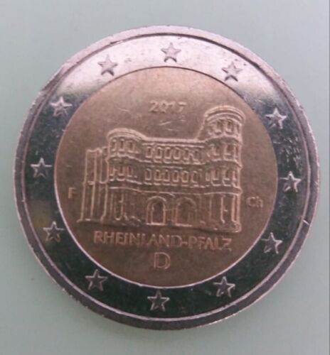 2 Euro Münze Deutschland Rheinland-Pfalz 2017 - Bild 1 von 1