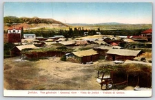 Vintage Postcard Jericho Israel General View Vista De Jerico