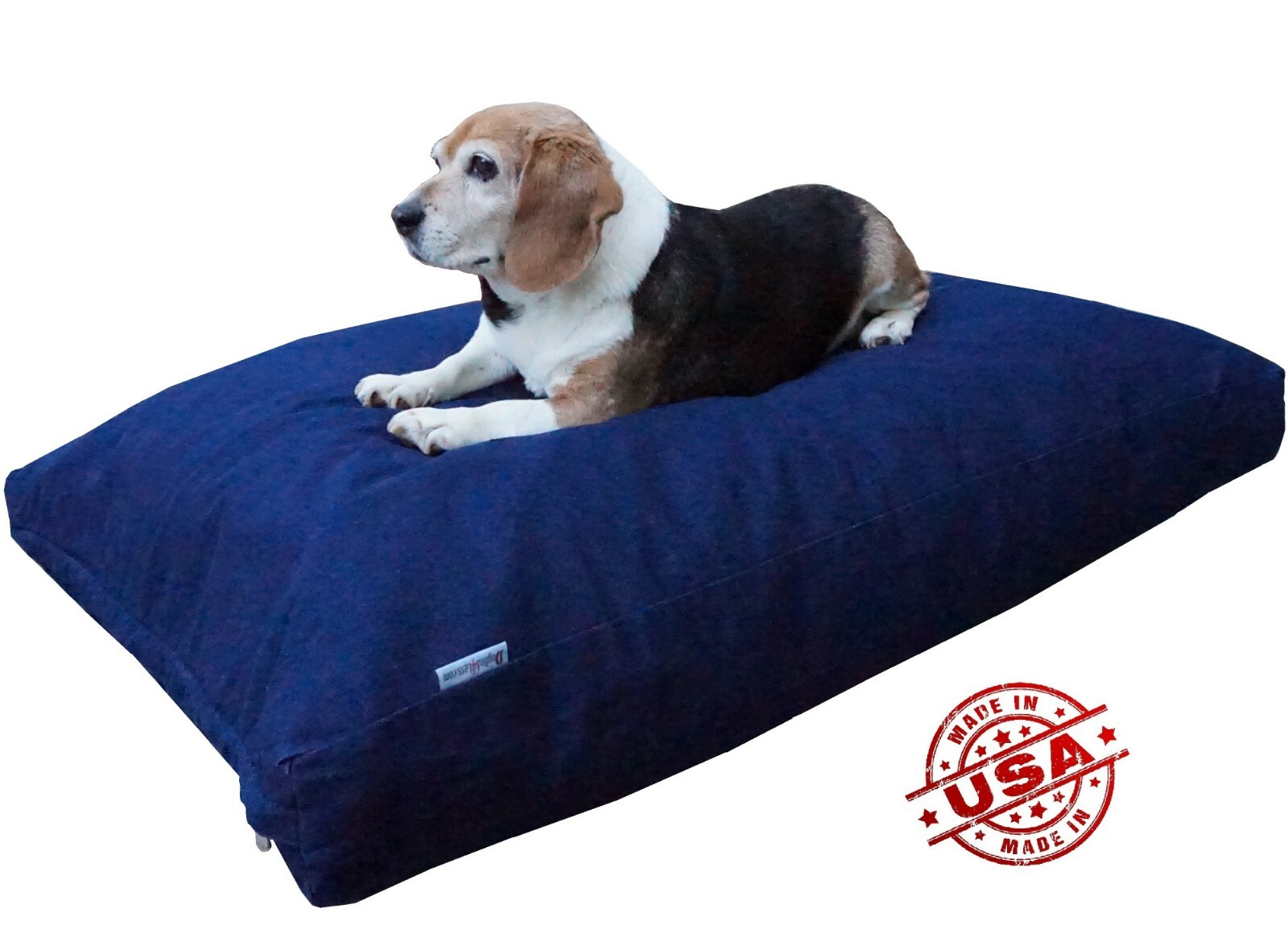 Image showcasing HEAVY DUTY MEMORY FOAM PET DOG BED PILLOW with Water Resist CASE ...