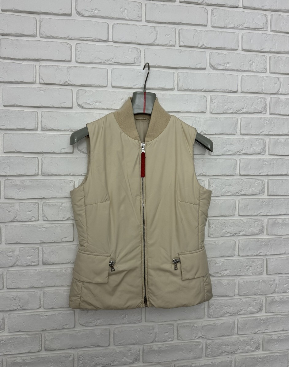 トップス PRADA 2011FW vintage double leather vest PRADA 2011FW vintage double leather vest - メルカリ