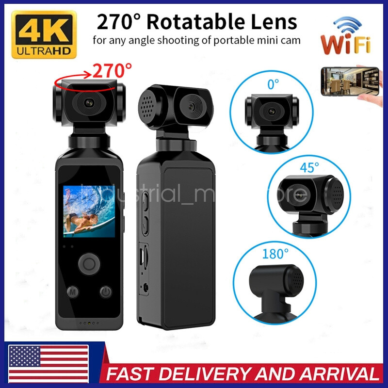 WIFI Action Camera 4K HD Display Screen Waterproof Sport Body Cam Video Recorder-image