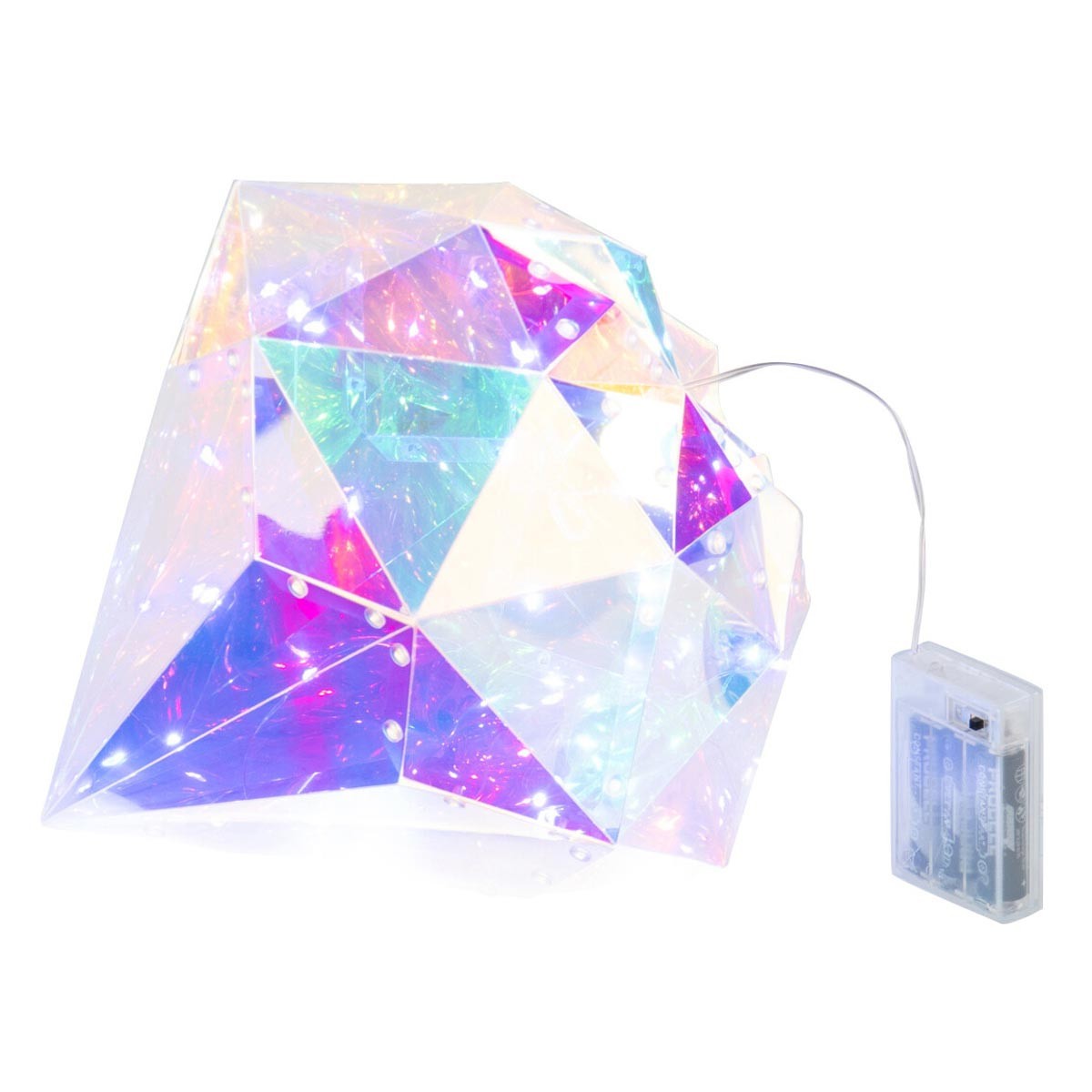 Diamant à LED Color Pop 30cm à changement de couleur tactile