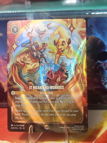 It Means No Worries (Enchanted) 208/204 Reign of Jafar Holo