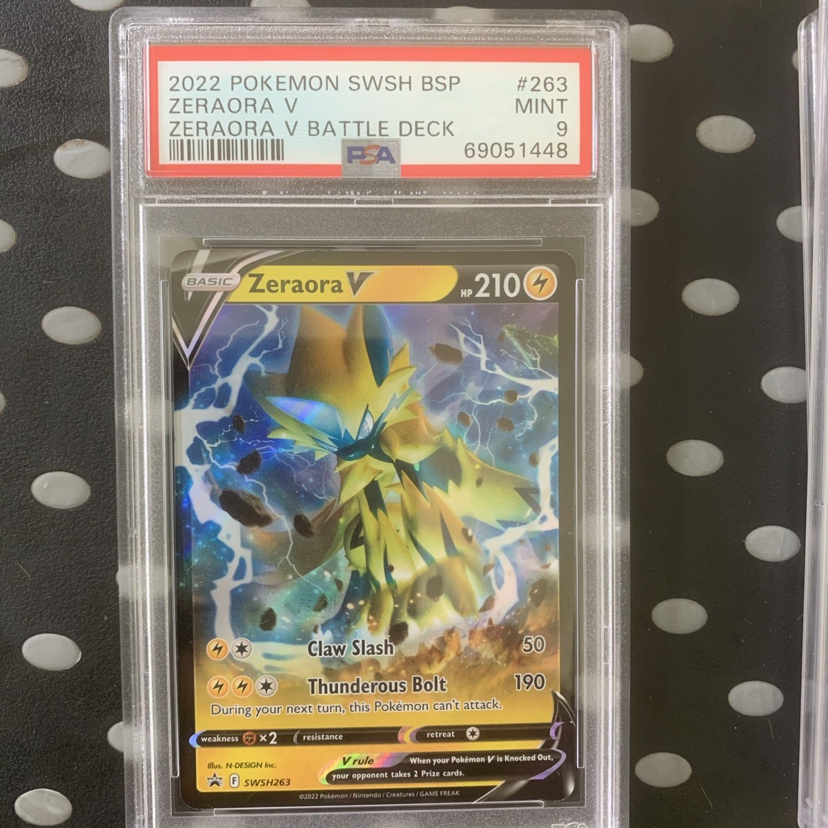 2022 Pokémon Zeraora V SWSH #263 Zeraora V BATTLE DECK MINT 9 | eBay