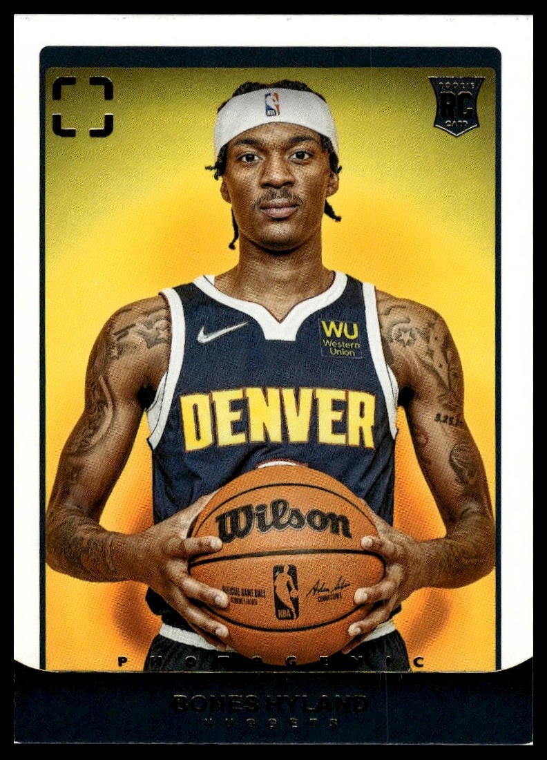 2021-22 Panini Photogenic #127 Bones Hyland