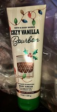 Bath  Body Works Cozy Vanilla Bourbon 8 Oz Body Cream Love It 