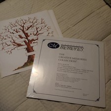 Creative Memories 5 Sheets White Ruled Scrapbook Pages 12X12 Brand NEW SEALED