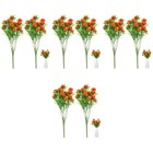  4 Pack Fruchtschmuck Erdbeer-Dekorationen Faux Obst Obst-Requisite