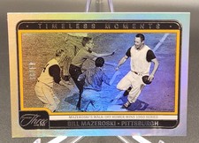 2025 Panini Three and Two Timeless Moments Bill Mazeroski /99 Pittsburgh Pirates