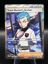 Team Rockets Archer 223/182 Destined Rivals Pokemon Card