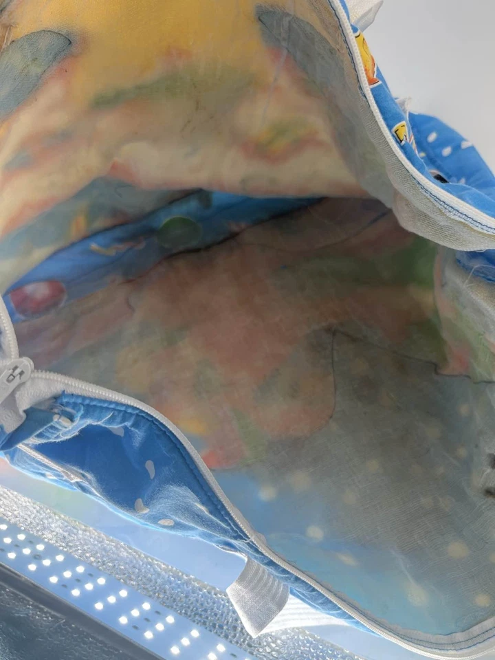 Bolso de Pañales Y2K Años 90 Fiesta Cumpleaños Pastel Confeti Azul Foto 4 de 4