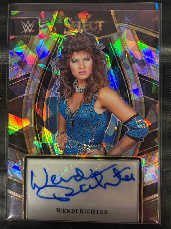 2024 Panini Select WWE Wendi Richter (Signature Selections Ice Prizm) Auto SP