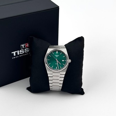 Tissot Men's Classic PRX/316L Green Stainless Steel Watch T137.410.11.091.00