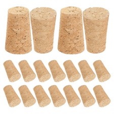30 Pcs Weinstopper Aus Holz Korkflaschen Weinflaschenverschlie&szlig;er