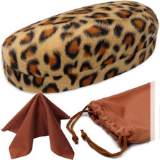 Hard Sunglasses case - Women Glasses Case Holder - Large Durable Eyeglass Case H