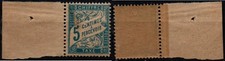 Timbres France taxe N° 28 papier GC Neufs sans trace de charnière