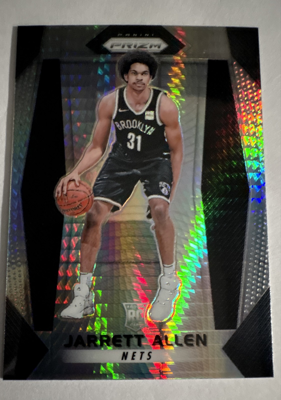 2017-18 Panini Prizm - Jarrett Allen #154 Hyper Prizm (RC)
