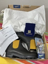 NEW Blundstone 1919 Water Resistant Leather Mustard Brown Boots Unisex US M8 W10