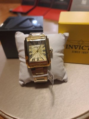 Invicta Celestial Andover Men's Watch, Roman Numerals, Tank Style, Sunburst Engr