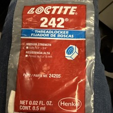 LOCTITE 24205 Threadlocker 242 Med Strength