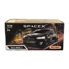 Matchbox 2024 Power Grab Tesla Model X #75/100 Black (Space X) Original Sealed