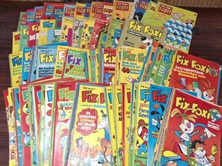 Fix & Foxi Kauka 23 26 Jahrgang FF Super Sammelbände 120 Hefte Sammlung