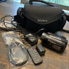 Sony Handycam HDR-XR500 HD Handheld Camcorder Exmor R 120gb Steady Shot